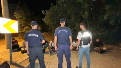 Marmaris’te 18 düzensiz göçmen yakalandı