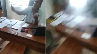 Amirinin üzerine kaynar su döken kadın gözaltına alındı