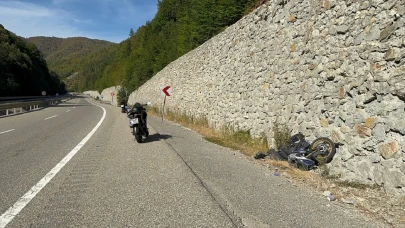 Bolu’da motosiklet kazası: Polis memuru hayatını kaybetti