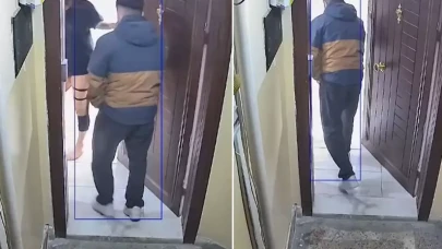 Eve girmeye çalışan kurye gözaltına alındı: İfadesi olay kadar skandal