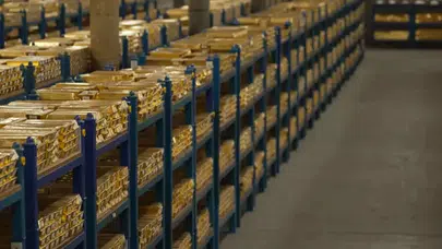 Dünyanın en büyük kasası! 60 ülkenin altınları burada tutuluyor