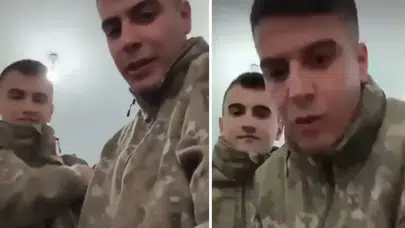 Asker üniformalarıyla TikTok'ta skandal yayın