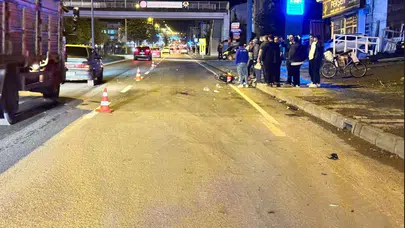 Otomobil elektrikli bisiklete çarptı: 13 yaşındaki çocuk hayatını kaybetti
