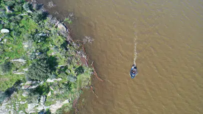 Taşkın sonrası tarım arazileri su altında kaldı