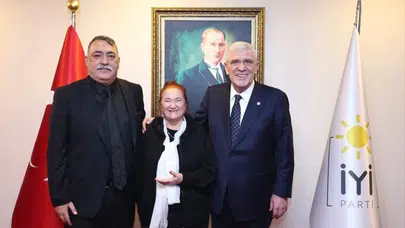 İYİ Parti lideri Dervişoğlu, Sabahat Akkiraz ile görüştü