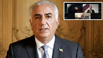 Rıza Pehlevi sahte video tuzağına düştü: Sahte kimlikle görüşmeye katıldılar