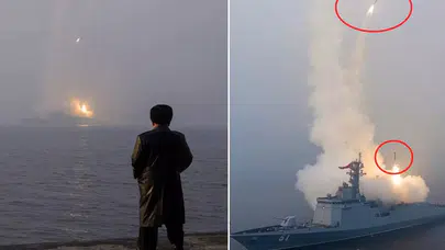 Dünya diken üstünde! Füzeleri art arda ateşleyip "Ben de varım" dedi