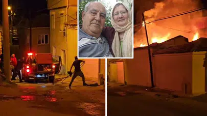 Yaşlı çiftin ölümüyle sonuçlanan yangında kan donduran iddia