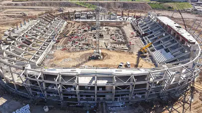 2 milyar TL'lik yatırım! O şehrimizde yepyeni bir stadyum yükseliyor