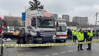 Sancaktepe’de feci kaza: Tırın çarptığı kadın olay yerinde hayatını kaybetti