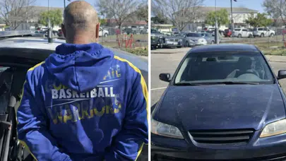 California’da sıralısı olay: Araç hırsızlığı davasına çalıntı araçla geldi, gözaltına alındı