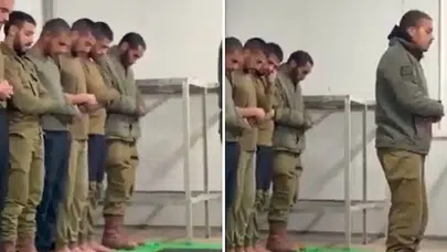 İsrail ordusundaki askerlerin teravih görüntüleri gündem oldu