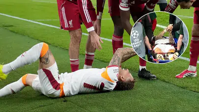 Dev maçta korkunç anlar: Galatasaraylı Noa Lang'ın parmağı koptu