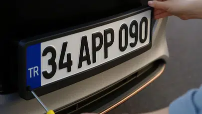 Şoförler Odası’ndan plaka açıklaması: "Kalın harfli plakaya 4 bin lira ceza yazılabilir"