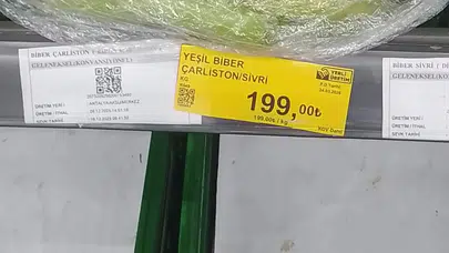 Bakanlıktan fahiş fiyat denetimi: Biberi yüksek fiyata satan markete ceza