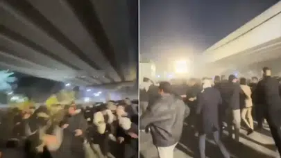 Bağdat’ta ABD Büyükelçiliği önünde silah sesleri: Protestoculara müdahale edildi