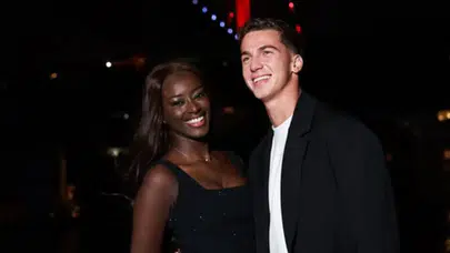 Başakşehirli Bertuğ Yıldırım ve Oriana Correia Gomes evlendi