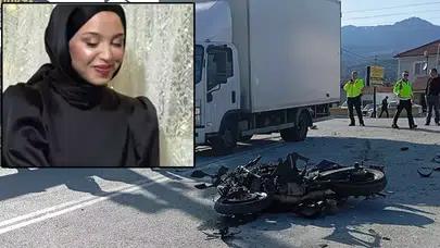 Motosikletiyle kaza yapan 22 yaşındaki Goncagül Kara öldü