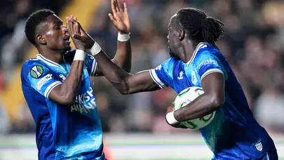 Rayo Vallecano Samsunspor maç özeti 0-1 Samsunspor Avrupa'ya veda etti