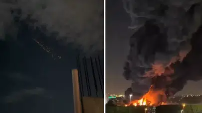 İran’dan İsrail’e füze saldırısı: Hayfa, Kudüs ve Tel Aviv çevresinde patlama sesleri yükseldi