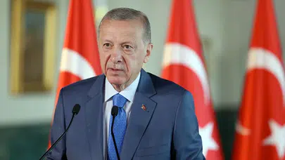 Cumhurbaşkanı Erdoğan güreş heyetini kabul etti: Kabulde önemli isimler yer aldı