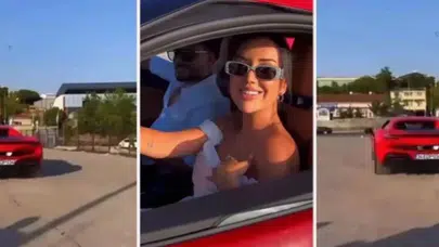 Dilan ve Engin Polat çiftinin kırmızı ferrarisi satışa çıktı: İşte fiyatı
