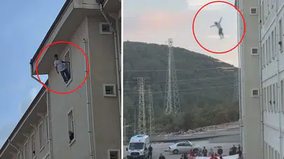 Muğla’daki öğrenci yurdunda dehşet anları: 4'üncü kattan atlayan öğrenci öldü!