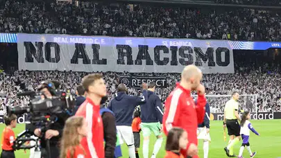 UEFA'dan Real Madrid’e ırkçılık cezası: Tribün kapatma cezası da verildi