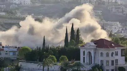 İsrail Lübnan’a hava saldırısı düzenledi: Görüntüler ortaya çıktı