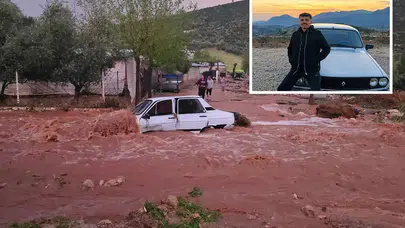 Sele kapılan araçtan kurtulmaya çalışan 1 kişi hayatını kaybetti