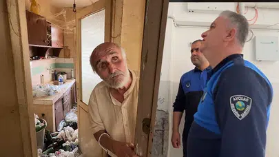 Çöp evde yaşayan adama ev tuttular: Yine çöplüğe döndü