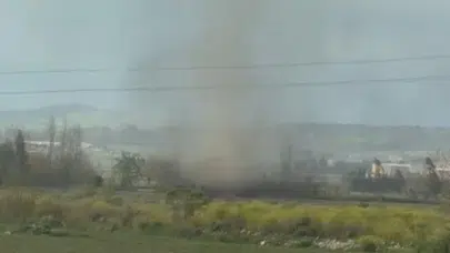 Osmaniye’de şiddetli yağış: Sokaklar beyaza büründü