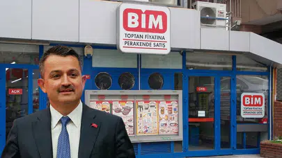 BİM'de Bekir Pakdemirli sürprizi