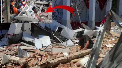 Endonezya'da 7,4 büyüklüğünde deprem