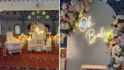 Camideki o görüntü ilçeyi ayağa kaldırdı