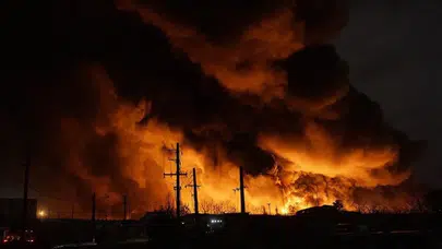 İran'ın başkenti Tahran'da şiddetli patlamalar