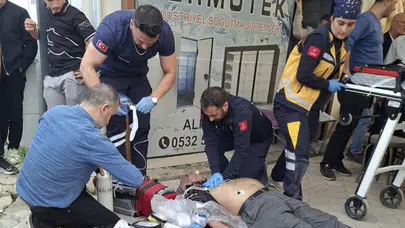 Antakya'da kalp krizi şüphesi: Fenalaşan esnaf hastaneye kaldırıldı