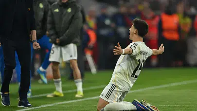 Arda Güler Bayern Münih maçında attığı gollerle dünya gündemine oturdu