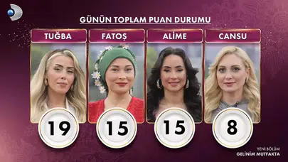 Gelinim Mutfakta bugün kim birinci oldu? 1 Nisan 2026 puan durumu ve çeyrek altının sahibi