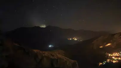 Gece ortaya çıktı! Herkes gökyüzüne baktı