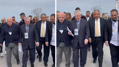 Aziz Yıldırım ile Mahmut Uslu arasında dikkat çeken diyalog