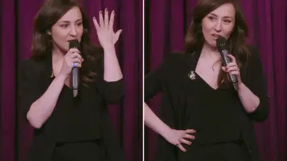 "Kanuni Sultan Süleyman" esprisi tepki çekti: Komedyen Tuba Ulu gözaltında