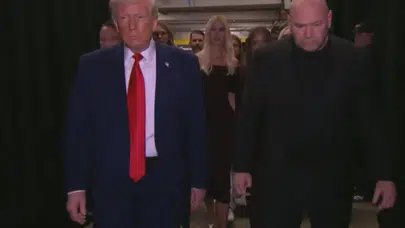 Barış masası çökerken Trump bakın nerede görüntülendi