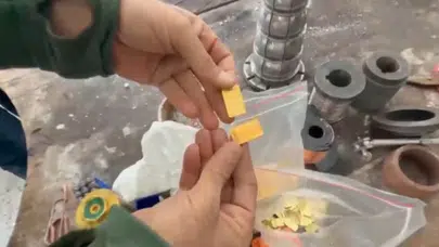 Öyle bir şeyden altın üretip ünlü markalara sattı ki polisler şoke oldu