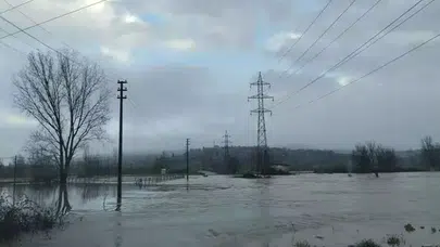 Sağanak sonrası Çanakkale’de taşkın: Tarım arazileri zarar gördü