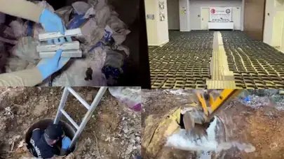 İstanbul'da büyük silah operasyonu: Gömülü halde silah parçaları ele geçirildi