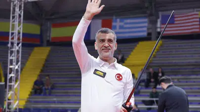 Milli bilardocu Tayfun Taşdemir bronz madalya kazandı