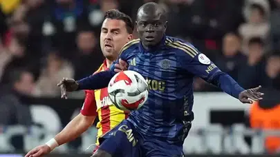 Kayserispor Fenerbahçe maç özeti 0-4 Talisca 2 golle coştu