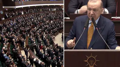 Cumhurbaşkanı Erdoğan'ın Netanyahu'nun tehditlerine yanıtı ayakta alkışlandı