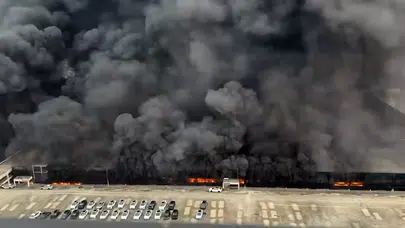 Otomotiv devi ByD'nin fabrikası küle döndü!